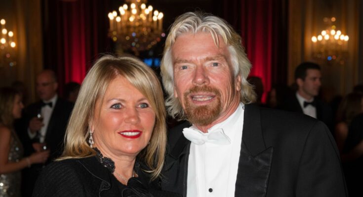 Richard Branson & Wife